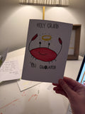Crab Grad Card