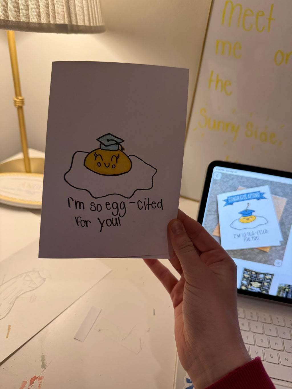 Egg Grad Card