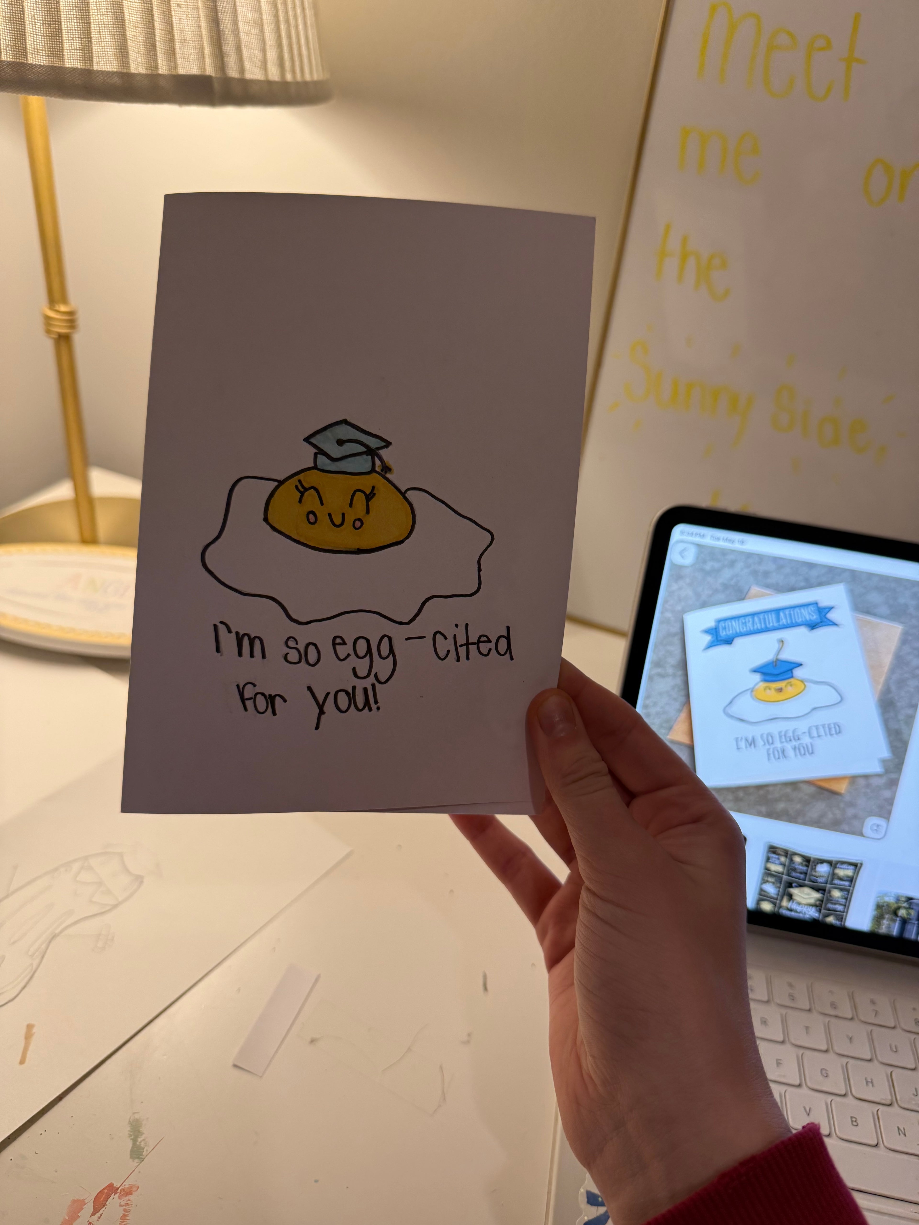 Egg Grad Card