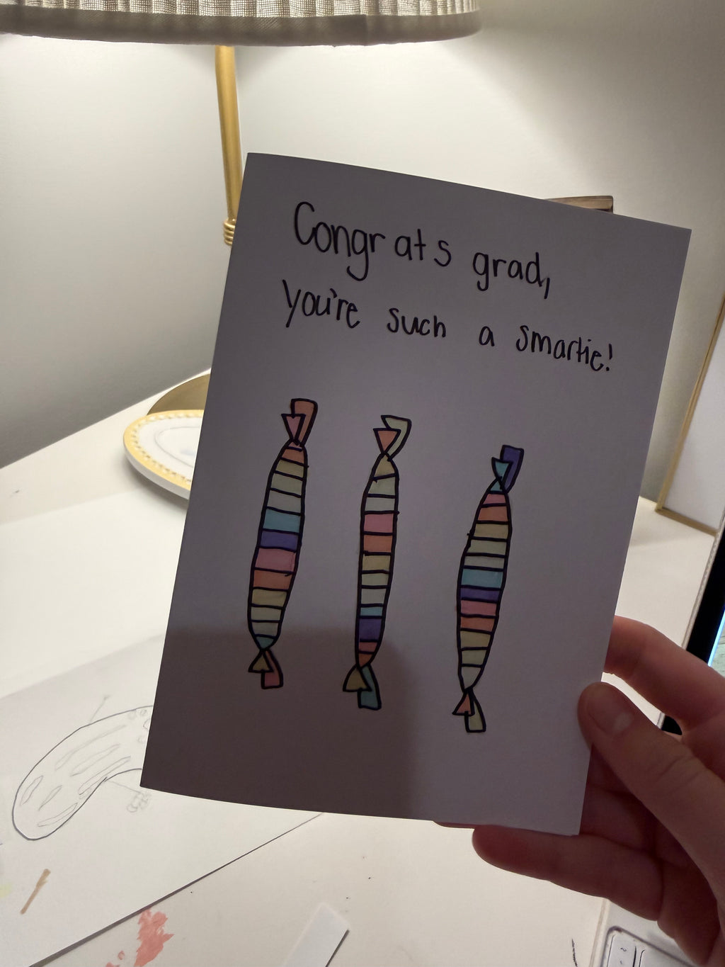 Smartie Grad Card