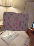 simple grad card