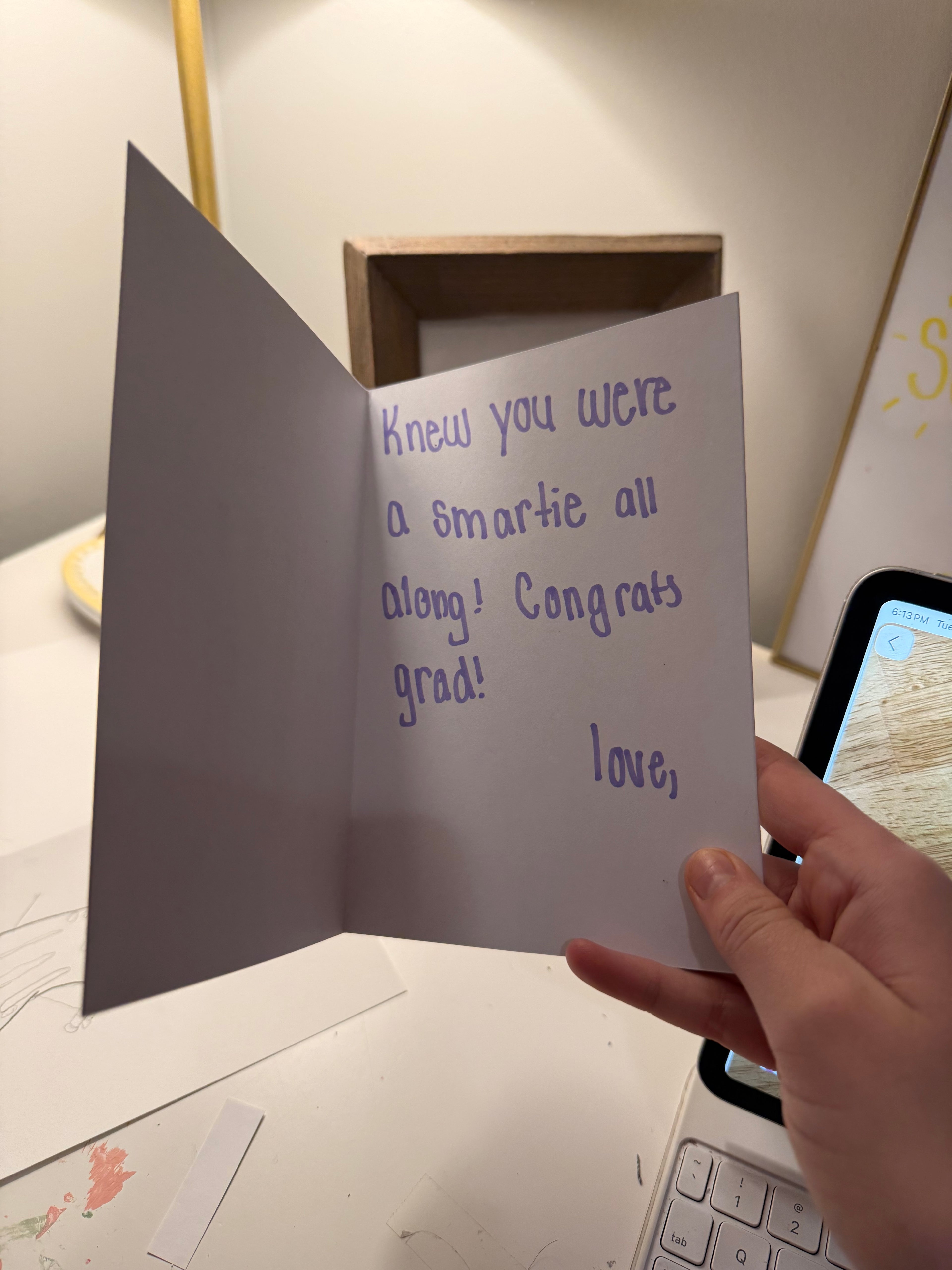 Smartie Grad Card