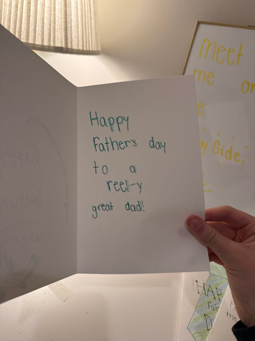 Fish Themed Father’s Day Card