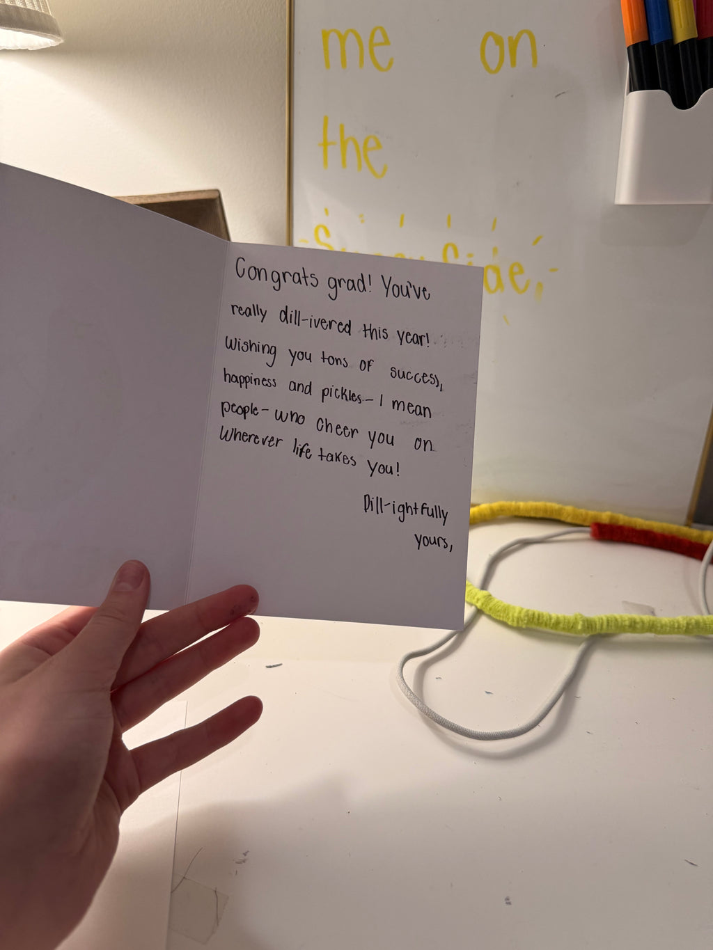 Dill Pickle Grad Card