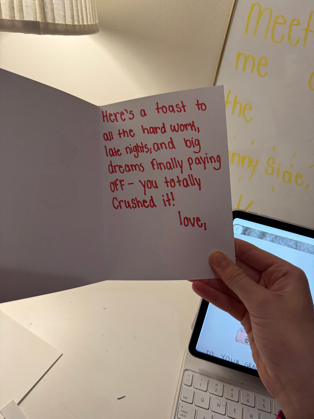 Toaster Grad Card