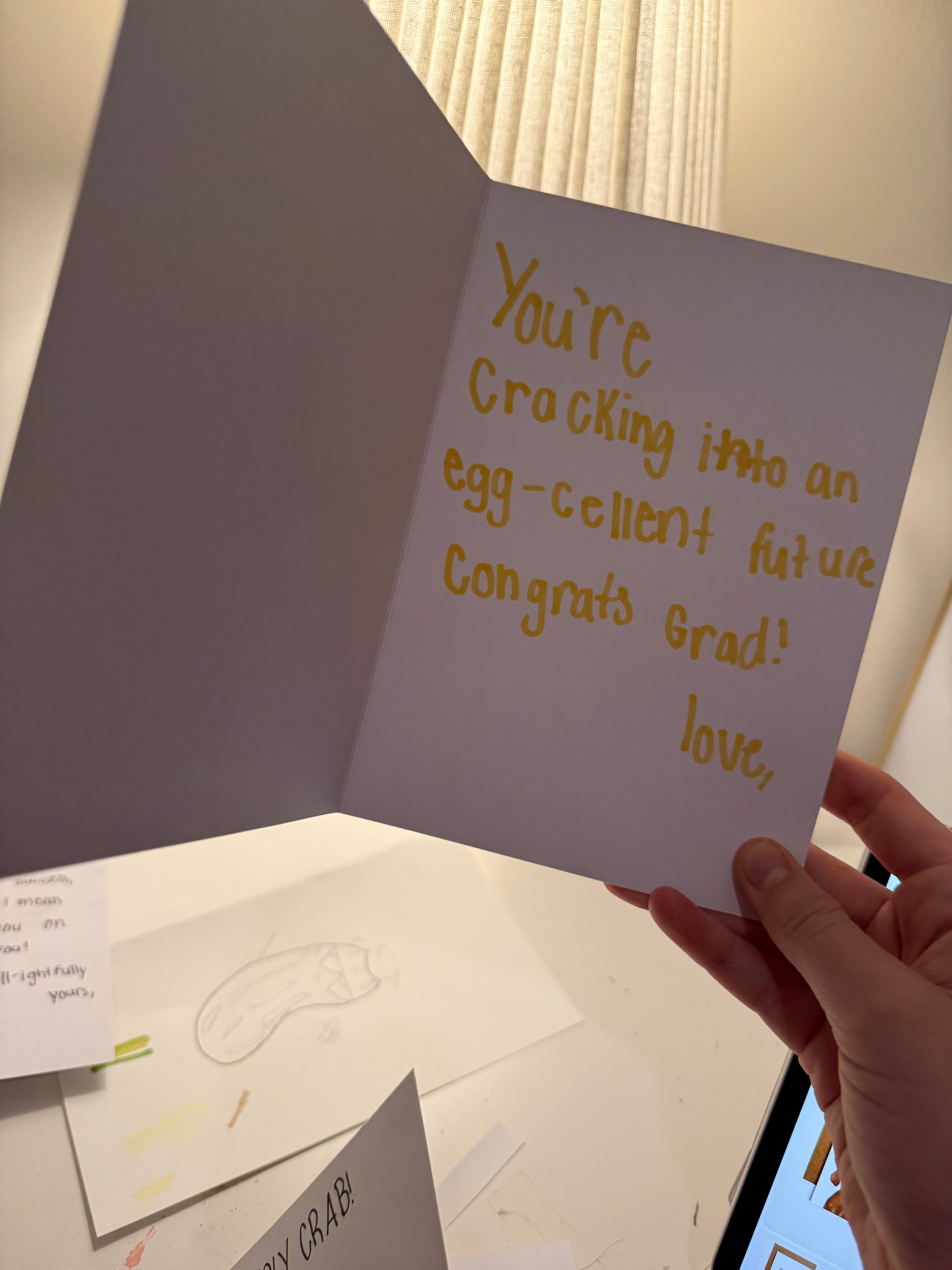 Egg Grad Card