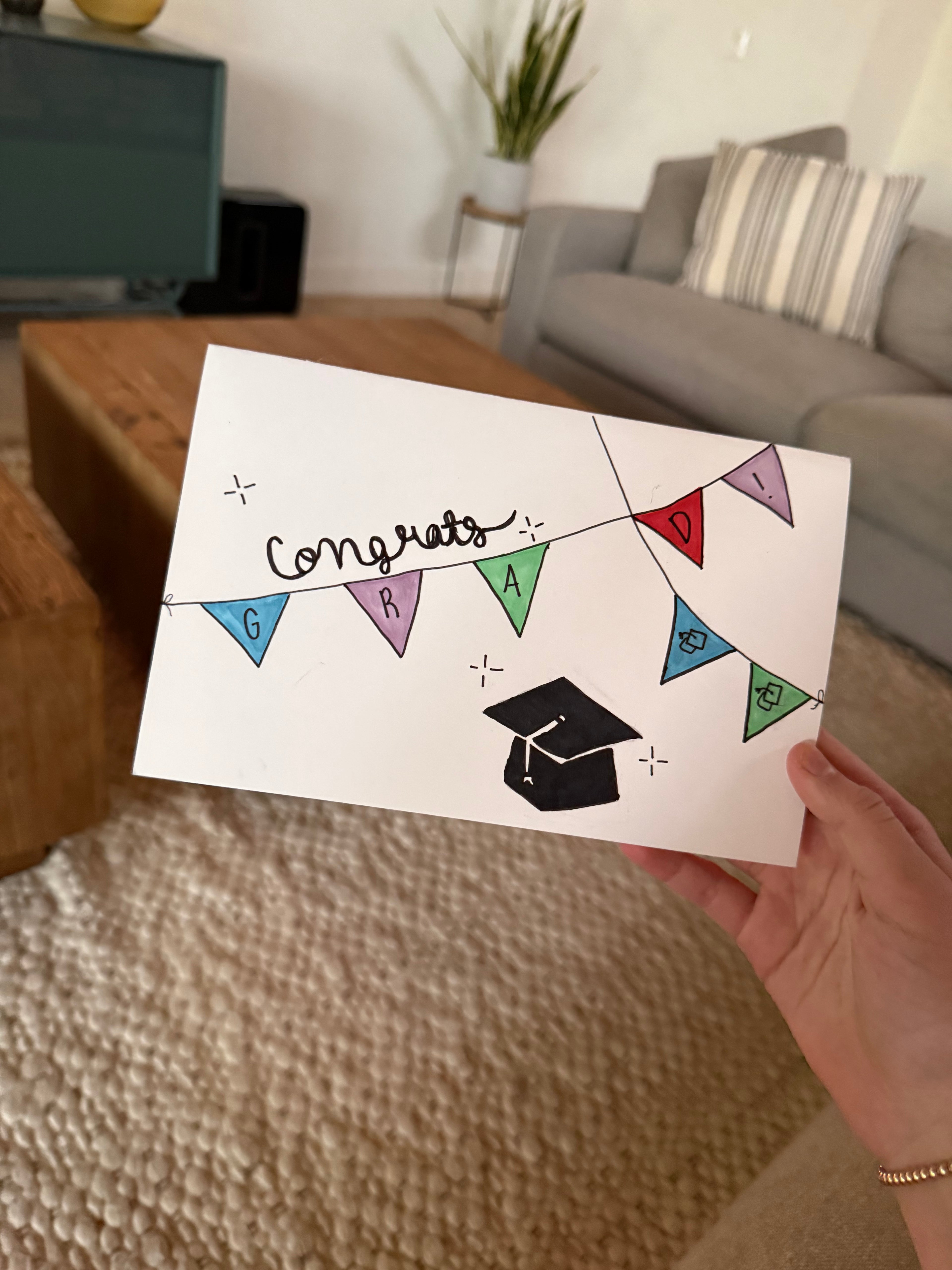 Simple Grad Card